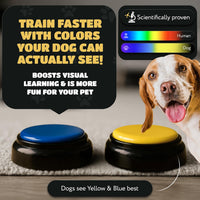 KUL KING'S set of 8 recordable dog talking buttons with training mat - view 3