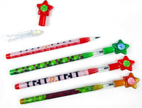 TINYMILLS 24 Pcs Pixel Miner Stackable Push Pencils - image 4