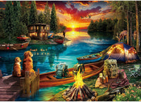 1000 Piece Puzzles for Adults, Premium Magic Book Jigsaw Puzzle – Fun for Kids & Family - Wilderness
