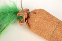 SmartyKat Kolossal Karrot Crinkle Kicker Catnip Cat Toy - Orange, Jumbo