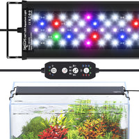 SEAOURA 24/7 Led Aquarium Light for Plants Growth-Full Spectrum - for 18-24 inch tank