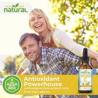 Why Not Natural Organic Liquid Vitamin C Drops Supplement
