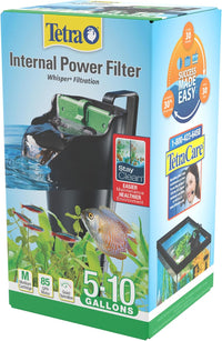 Tetra Whisper 85 GPH Internal Power Filter For Aquariums – Essentials for Fish - 5 - 10 Gallons - image 4