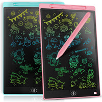 [2 Pack] Genialba LCD Writing Tablet 10-Inch Colorful Doodle Board - Pink & Blue / 10 Inch / 2