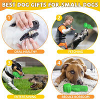 Cactus Dog Chew Toy for Aggressive Chewers - For Small Dog(Up to15lbs) / Green - image 2