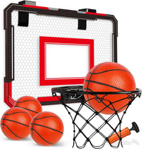 TOY Life Basketball Hoop Over The Door Basketball Hoop – Fun for Kids & Family - Black-Classic
