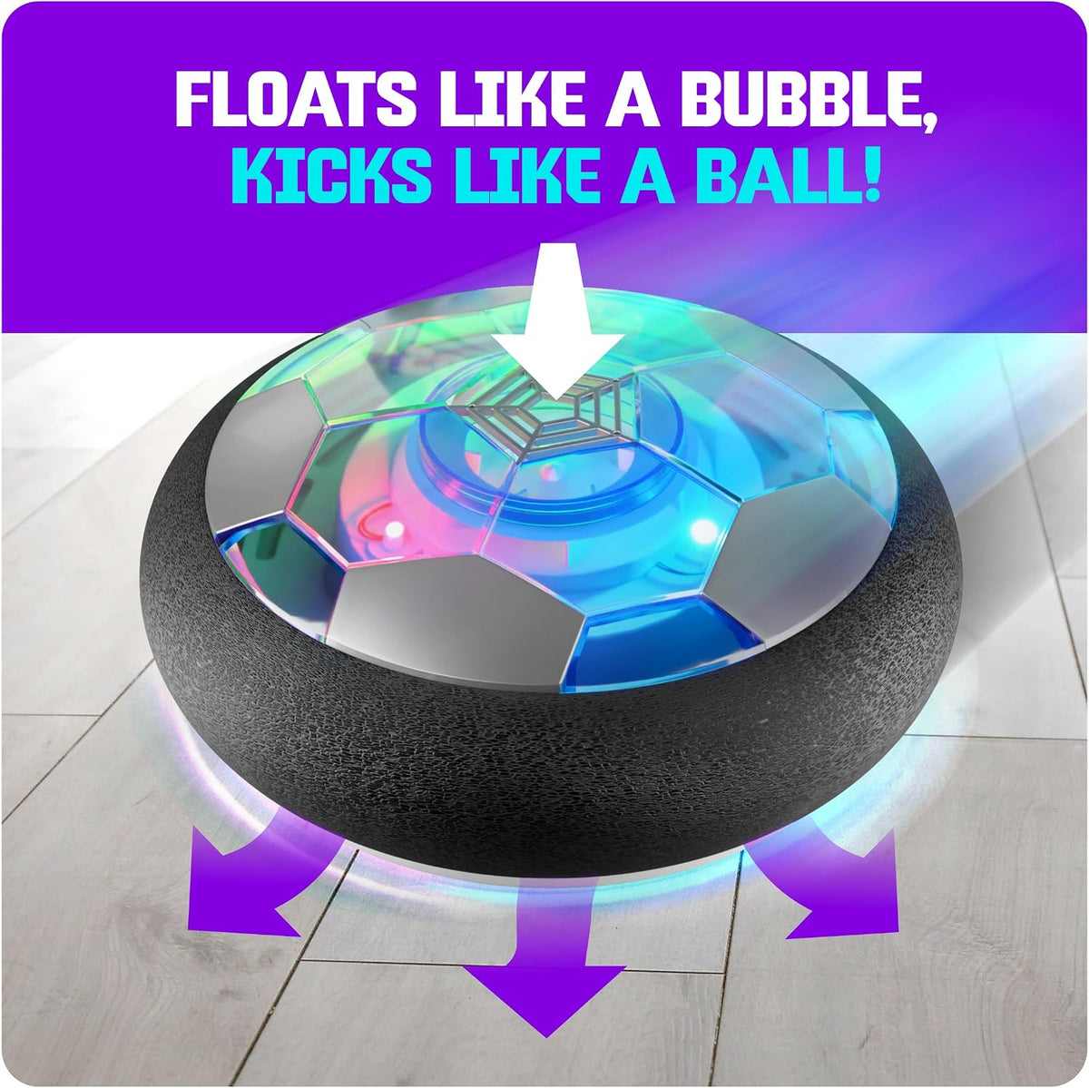 Hover Soccer Light-Up Ball, Birthday Gift for Boys - image 2