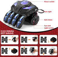 Spider Remote Control Car Headlight Double Sided Off-Road 360° - Black Dual Control - image 4