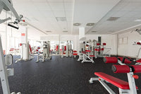 Playsafer Genaflex Rubber Gym Floor Mat, Heavy Duty Commercial Protective Gym Flooring Roll - 8mm Thick (10% Tan, 4' X 15')