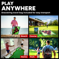 Golf Pong Chipping Game for Men & Women, 1 Board – Fun for Kids & Family - Golf Pong Versus Edition (2 Pack) - image 4