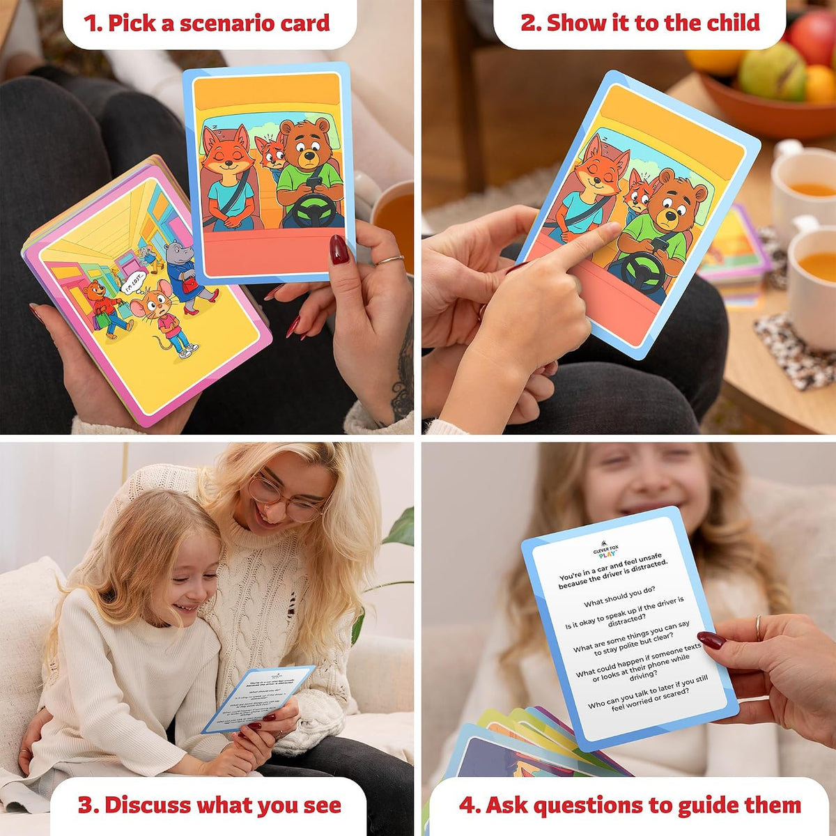 Who What Why Conversation Cards for Kids - Emergency & Safety Situations - image 4