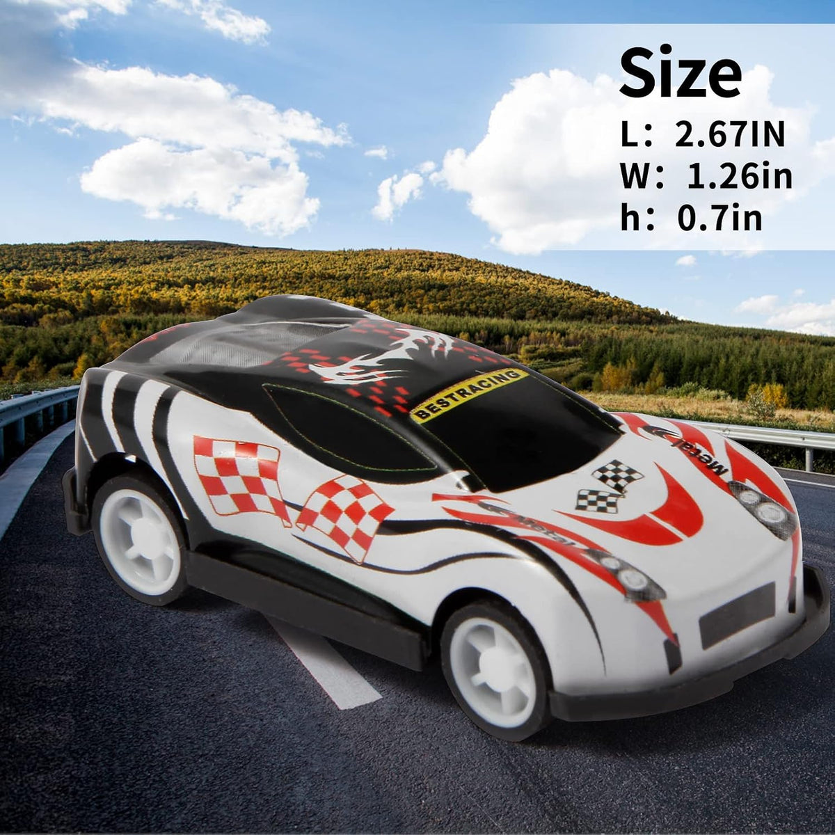 28 Pack Pull Back Cars for Kids - image 3