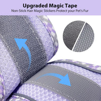 Breathable Dog Harness Small Sized and Leash Set - Purple / XXXS(Chest: 8.5 - 10") - image 4