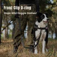 Forestpaw No Pull Dog Harness with Large Handle, Comfortable, L - L: Chest 26-31", Fit 50-80 lbs / Black - image 3