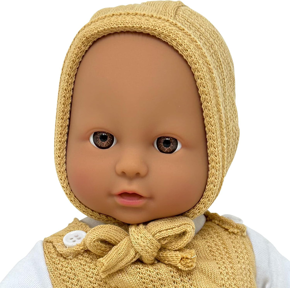 New York Doll Collection 11 inch soft body baby doll in polka dot onesie with pacifier and blanket - view 24