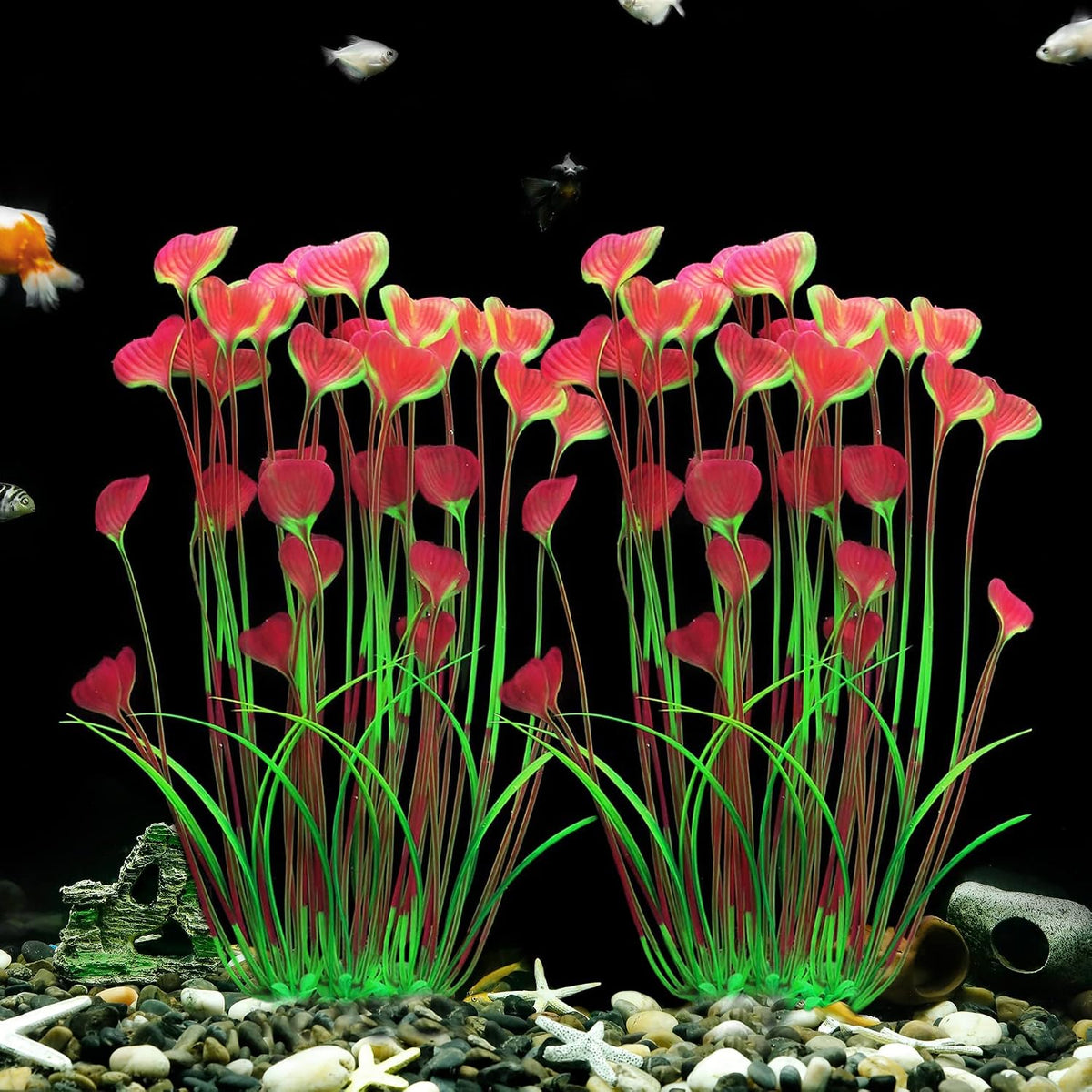 MyLifeUNIT Aquarium Plants - Pink - image 3