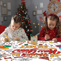 OHOME Halloween Giant Coloring Poster/Tablecloth-Halloween Crafts - New Year - image 4