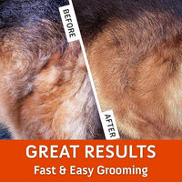 GoPets Grooming Kit Bundle with 2 Sided Dematting Comb and Deshedding Rake + Nail Clipper for Dogs and Cats Includes Nail File and Trimmer