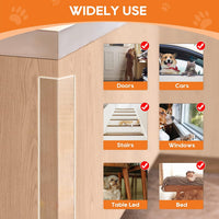 Clear Door Protector from Dog Scratching 4in x 16.4ft – Essentials for Dogs - 32.8ftX4in - image 3