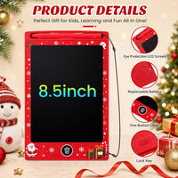 Zhehao 20 Pack 8.5 Inch LCD Writing Tablet Drawing Board - Red / Christmas - image 2
