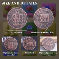 Ultimate Gamer Gift for Men - one more game coin 0712 - image 2