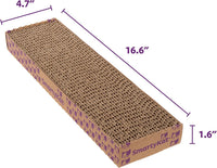 SmartyKat Super Scratcher Chaise Corrugated Cat Scratcher - Rectangle Scratcher / One Size - image 3