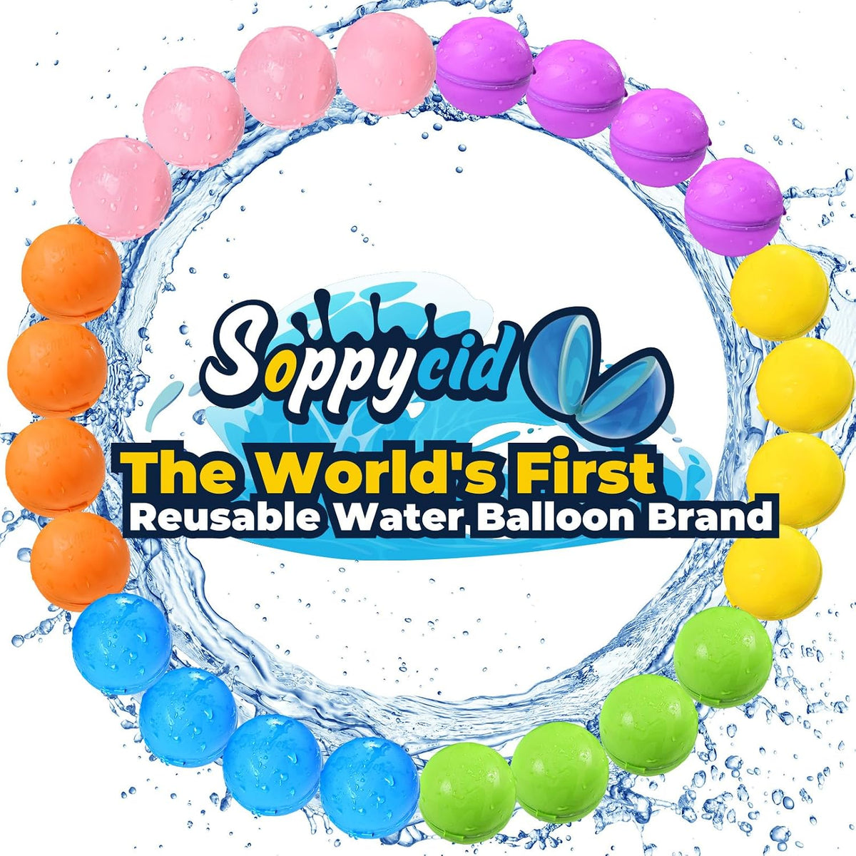 Reusable Water Balloons 12PCS - 24 PCS