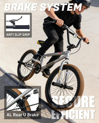 vollsch RUCKUS 20 inch kids freestyle BMX bike with pegs - view 26