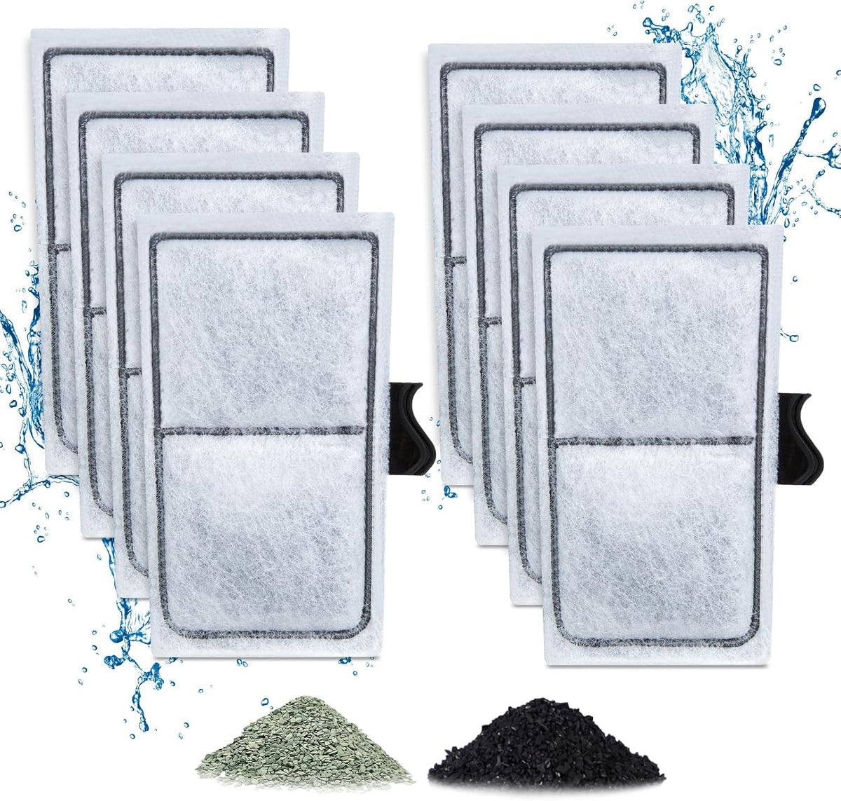 8 Pack Filter Cartridges for Filter - S-8pack