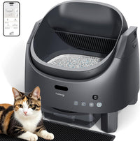 Automatic Litter Box Self Cleaning - Litter Box + 1 Roll Trash Bag