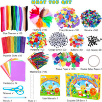 Zefy 3200+ Pcs Arts and Crafts Supplies for Kids - 3288 pcs - image 2