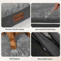Orthopedic Washable Dog Bed for Extra Large Dogs - Dark Grey / 48.0"L x 30.0"W x 8.0"Th - image 3