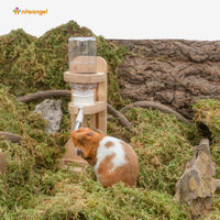 Niteangel Water Bottle with Stand for Syrian Dwarf Hamsters Gerbils - White - image 3