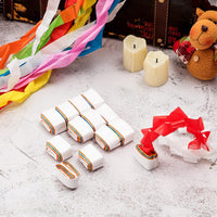 Wettarn 24 pack mouth coils magic trick props in colored paper rolls - view 6