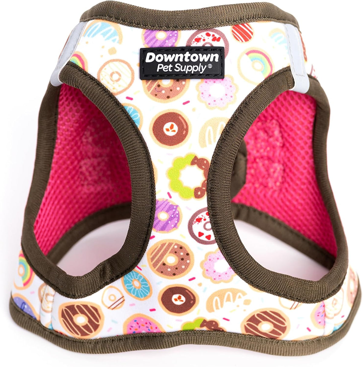 Downtown Pet Supply Step in Dog Harness for Teacup Dogs & Cats No Pull - Large / Donut