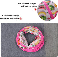 Andiker Cat Tunnel for Indoor Cats - Pink - image 4