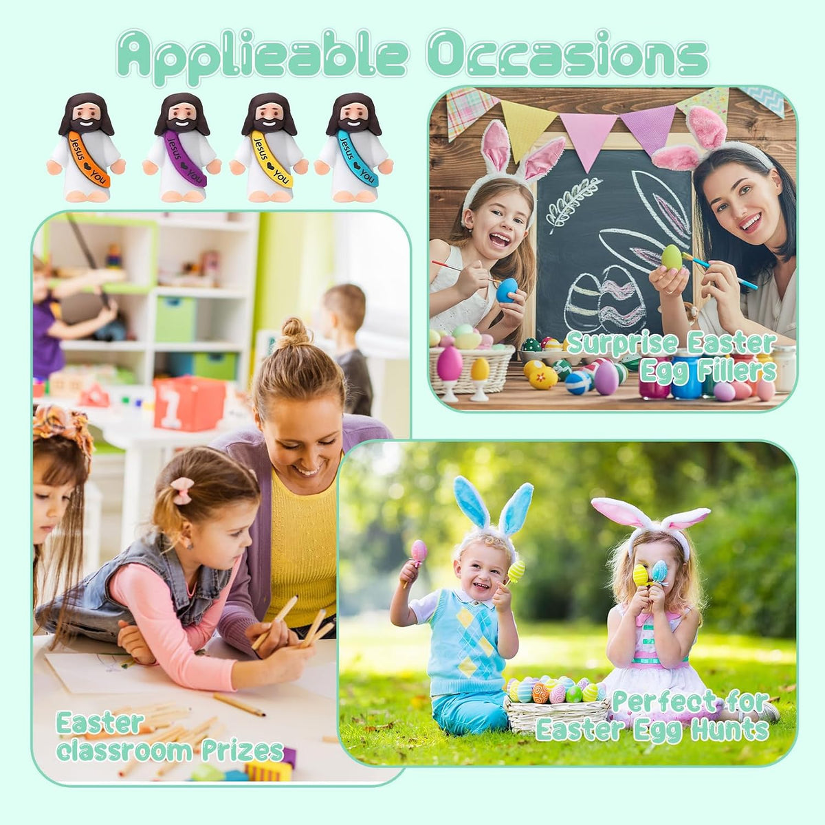 AKFAHOIF 20PCS Little Jesus Figures - 80 - image 2