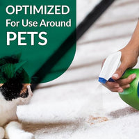 Simple Green Cat Stain & Odor Remover - Enzyme Cleaner for Cat Urine, Feces, Blood, Vomit (32 oz Sprayer & 1 gallon Refill)