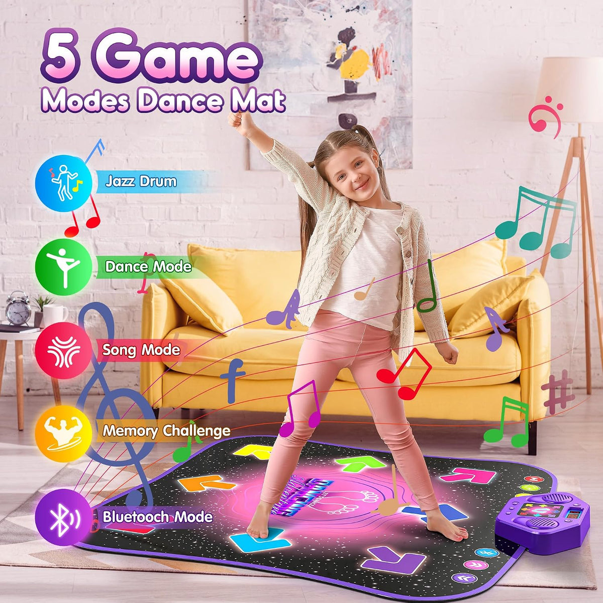 Dance Mat Toys with Bluetooth - 8 keys - image 4