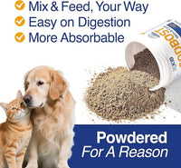 SODBOST Dog Allergy & Itch Relief, Cat Skin & Coat Supplement Powder -SOD Enzyme Skin Relief Formula for Allergy & Itch Relief & Reduces Shedding - Plant-Based, Made in USA - 60 Scoops