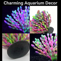 ZtohPyo Glow Fish Tank Decorations - Sea Grapes - image 4