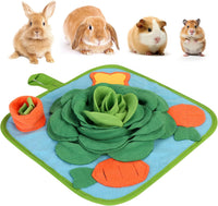Snuffle Mat for Small Medium Dogs Nose Smell Training - Green Blue