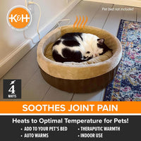 K&H Pet Bed Warmer, Safety Listed, Cat Heating Pad - Gray / Small - image 4