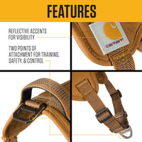 Carhartt Nylon Duck No Pull Dog Harness Deep Wine L – Essentials for Dogs - Port / Small - image 3