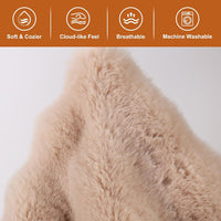 4 in 1 Self Warming Burrow Cat Bed Hideway Sleeping Cuddle Cave – Essentials for Cats - Style- Camel - image 3
