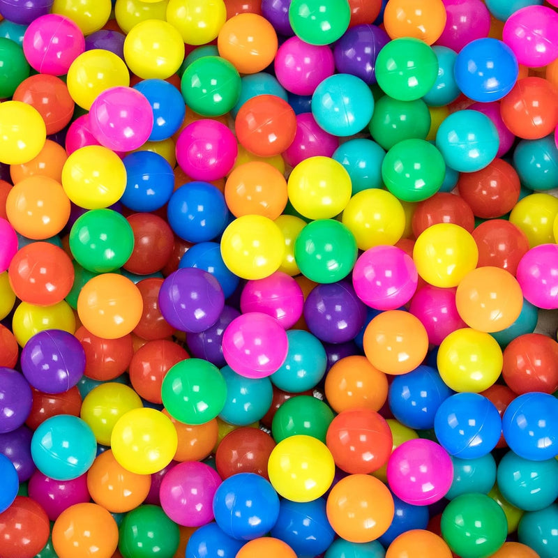 Markdang 170 PCS Ball Pit Balls 2.1-2.2” Free Crush Proof Plastic