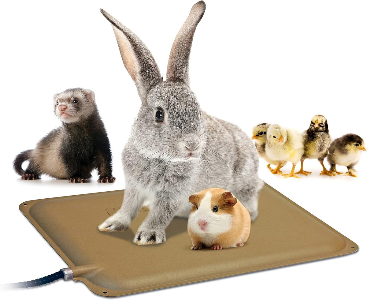 K&H PET PRODUCTS Electric Small Animal Heated Pad Tan 9 X 12 Inches – Essentials for Reptiles And Amphibians