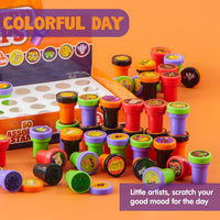 JOYIN 50 Pcs Halloween Stamps for Kids - image 4
