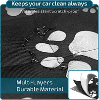 SUV Cargo Liner for Dogs - Trunk Cover with Side Walls for Compact SUV – Essentials for Dogs - Dog Bone / Large (With Flaps) 93" - image 4