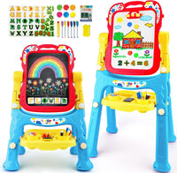 STEAM Life Kids Easel, Pink & Purple - Primary Color